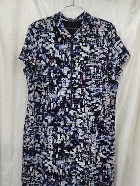 Willow &Thread Graphic Shift Dress size XL